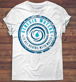 T-Shirt-Design von creative gravity für Genesis Waters | Design: #21925555