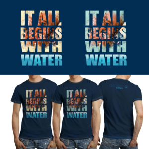 Diseño de Camiseta por Logo Blox para Genesis Waters | Diseño #21927295