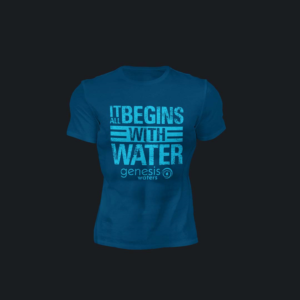 Inspiring T-shirt for Clean Water Non-profit | Diseño de Camiseta por Yafi Mridha