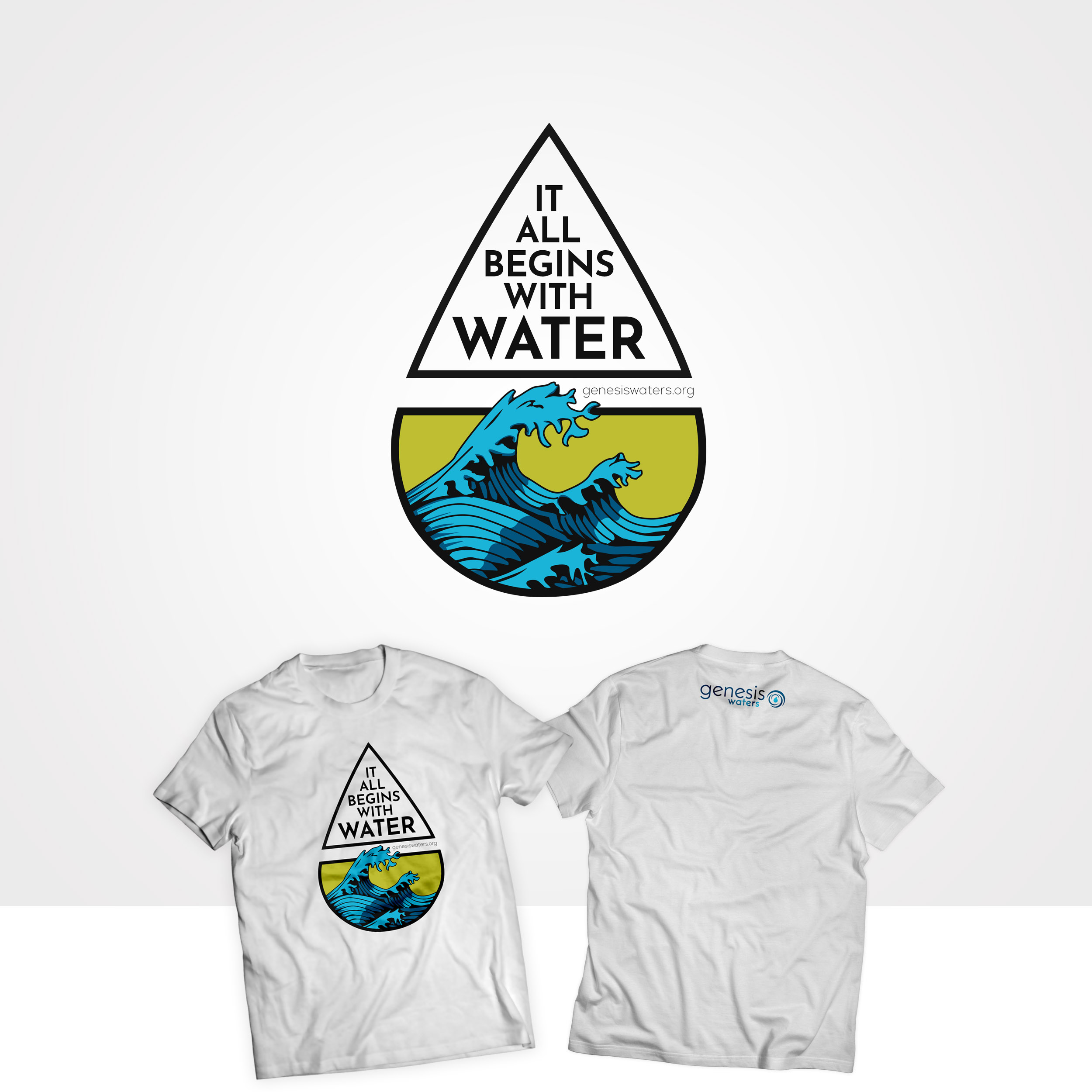 T-shirt Design by Happy Creatives for Genesis Waters | Design #21949890
