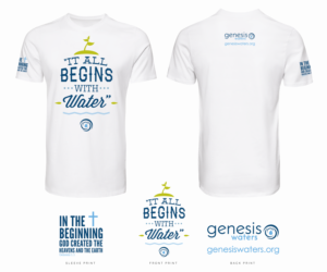 Diseño de Camiseta por Charmaine Love para Genesis Waters | Diseño #21951074