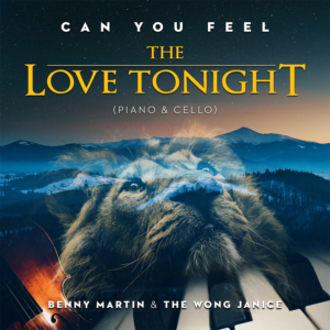 Digital Album Cover - Can You Feel The Love Tonight (Piano & Cello)  | CD-Cover-Design von artanisel