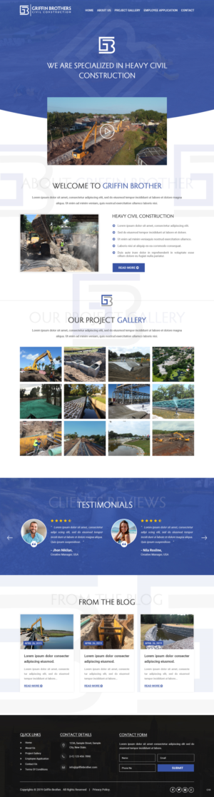 Web Design by pb for this project | Design: #21923687