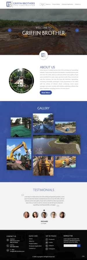 Web Design by pb for this project | Design: #21931222