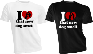 New dog smell | Diseño de Camiseta por bacujkov