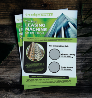 Flyer Design by Deziners Zone for Greenlight One LLC | Design: #21913080