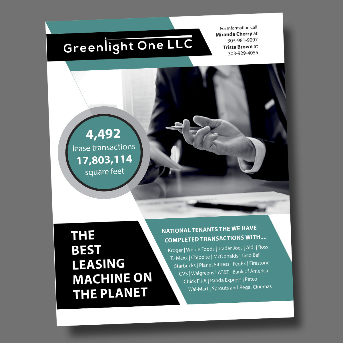 Flyer Design by visualkota for Greenlight One LLC | Design #21912581