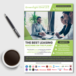 Flyer Design by TSU Creations for Greenlight One LLC | Design: #21914945