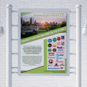 Flyer Design by Creative Chamber for Greenlight One LLC | Design: #21916258