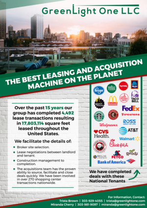Flyer Design by Creative Chamber for Greenlight One LLC | Design: #22024712