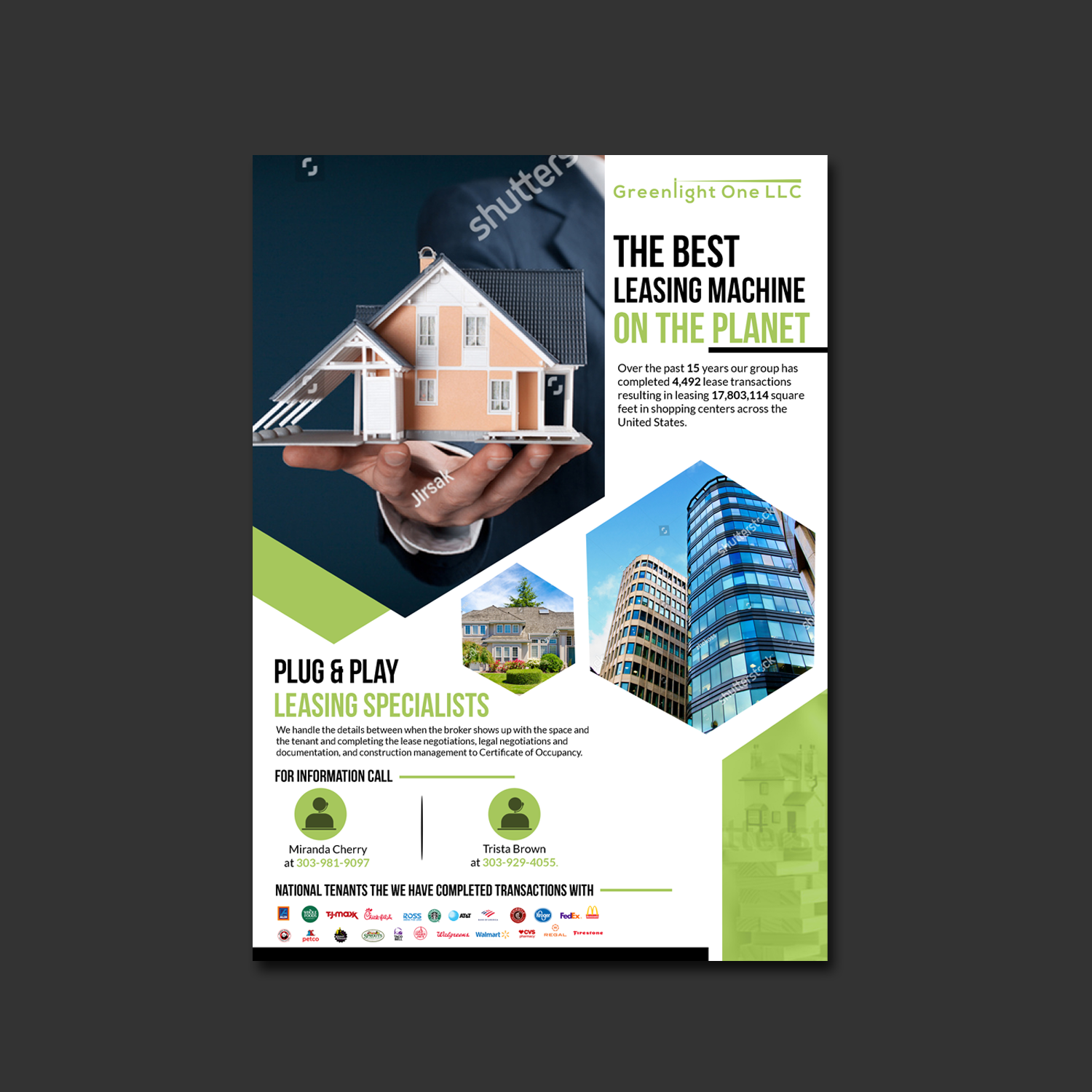 Flyer Design by Schöpfer for Greenlight One LLC | Design #21922952