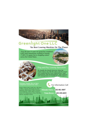 Flyer Design by mistre tempo for Greenlight One LLC | Design: #21917800