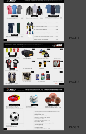 2020 Teamwear Price List | Flyer Design by AnneWanjiku