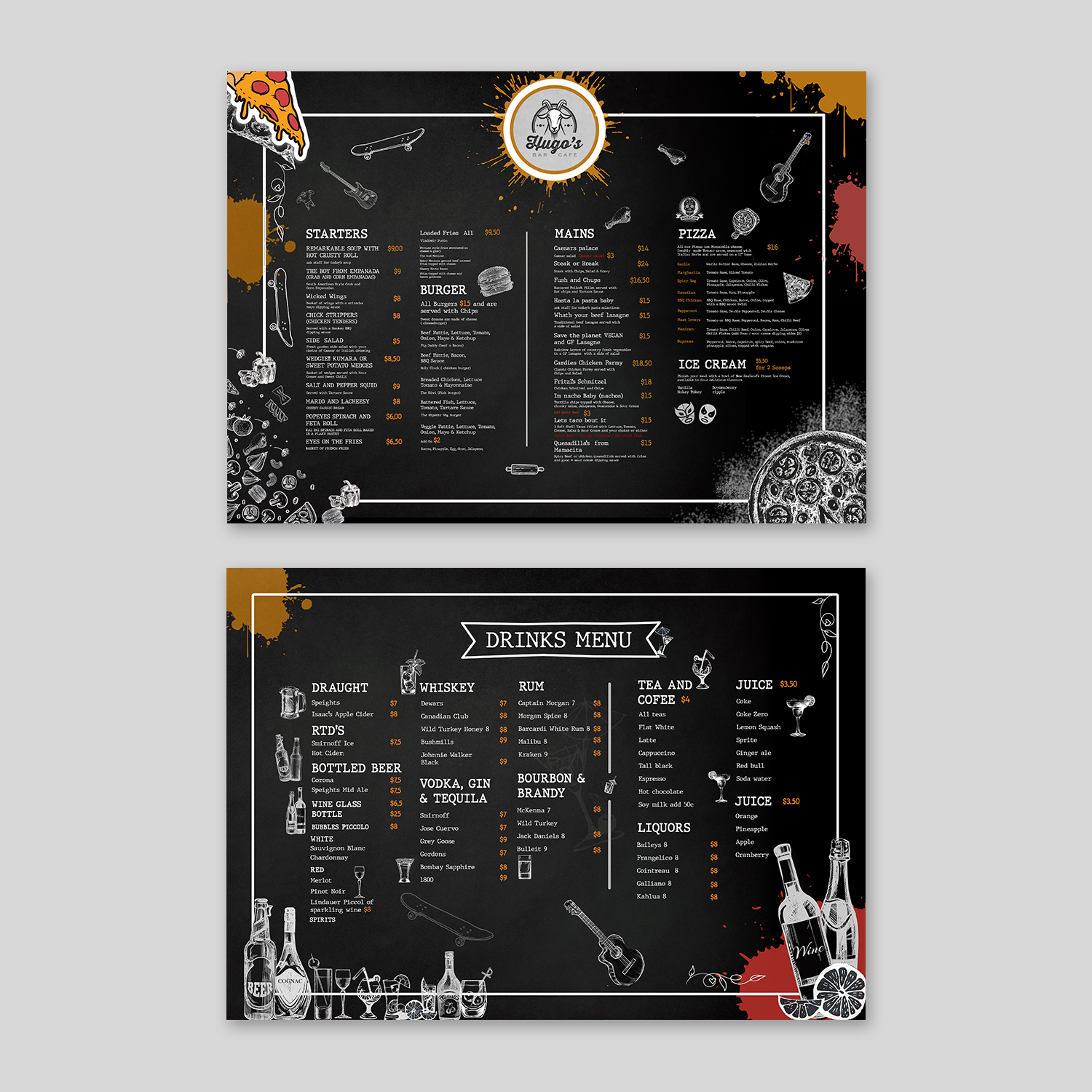 Menu Design by debdesign for this project | Design #22003548