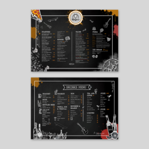 Menu Design by debdesign for this project | Design: #22003548