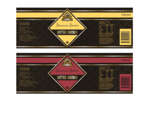 Asian simmer/ cooking sauce label | Etikett-Design von ammar_ed