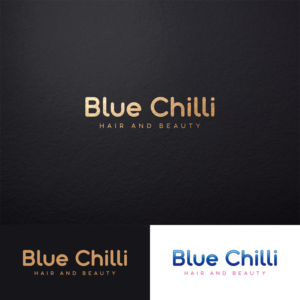 Blue Chilli Hair and Beauty  | Design de Logo par H-H Arts