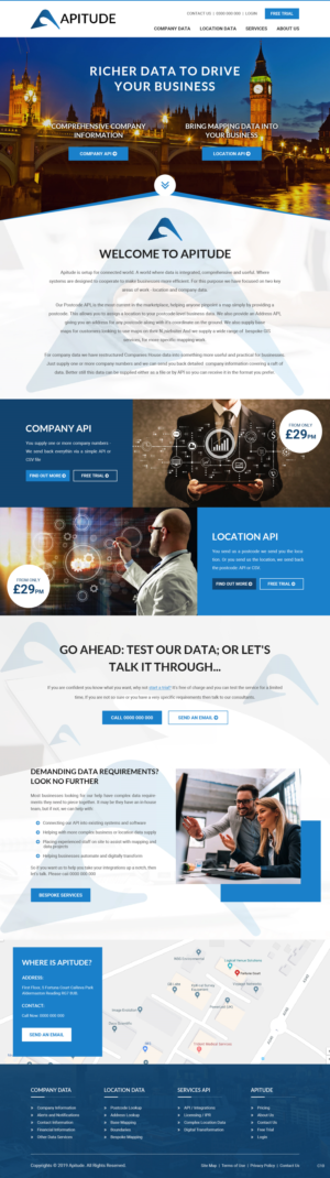 Web Design by pb for Ergo Digital Limited | Design: #21923726