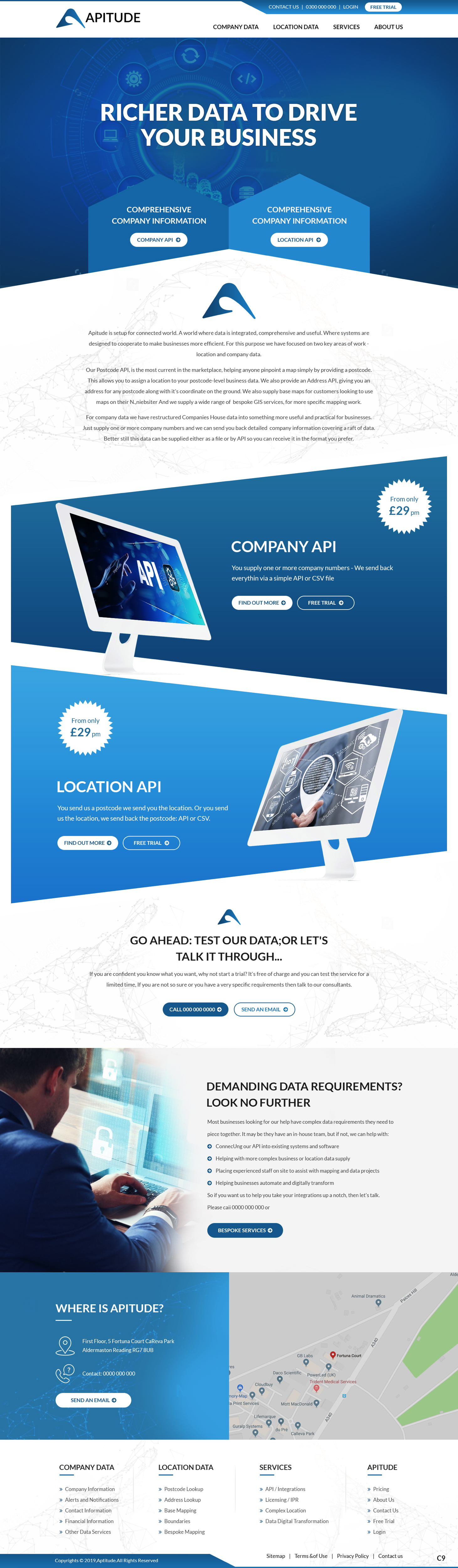 Web Design by pb for Ergo Digital Limited | Design #21923728