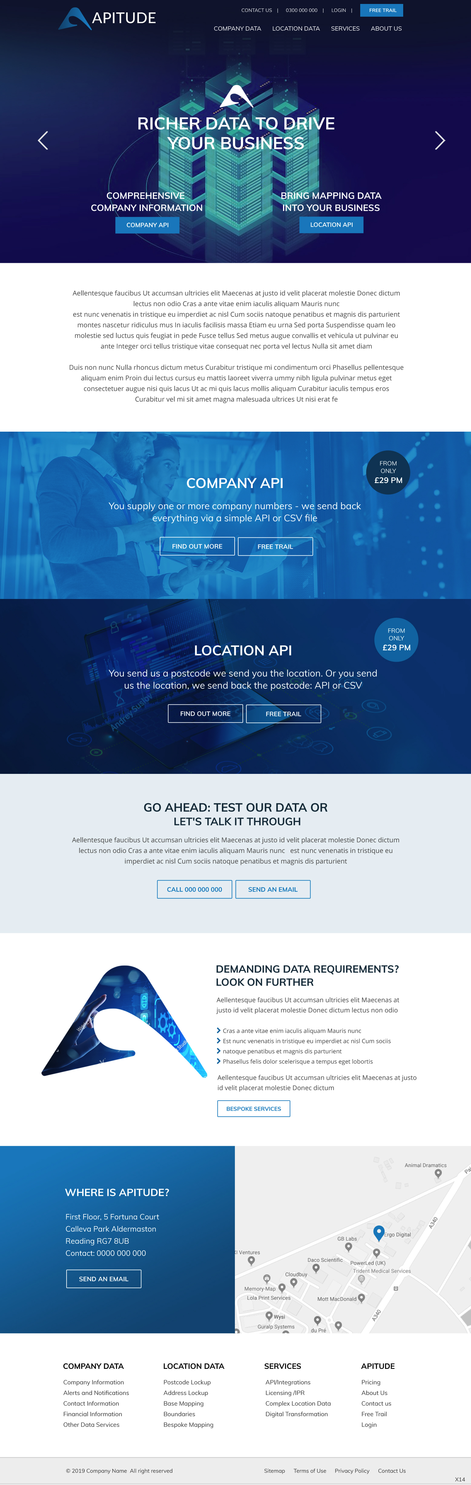 Web Design by pb for Ergo Digital Limited | Design #21923733