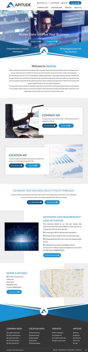 Web Design by pb for Ergo Digital Limited | Design: #21923734