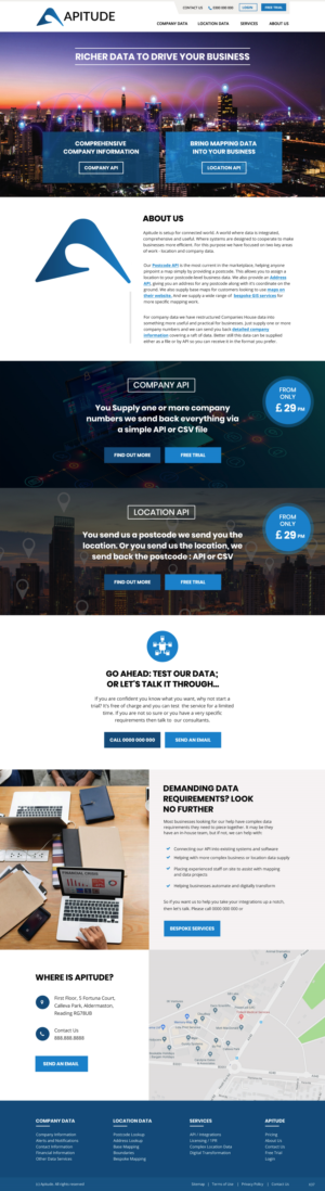 Web Design by pb for Ergo Digital Limited | Design: #21931217