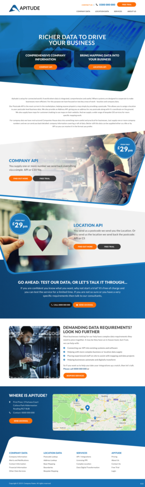 Web Design by pb for Ergo Digital Limited | Design: #21975010