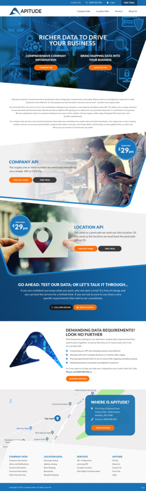 Web Design by pb for Ergo Digital Limited | Design: #21993673