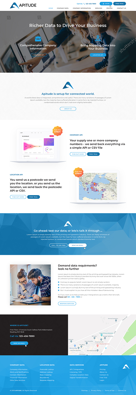 Web Design par Ved Web Services pour Ergo Digital Limited | Design #21966128