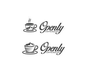 Openly Caffeinated | Logo Design by Artraj0196
