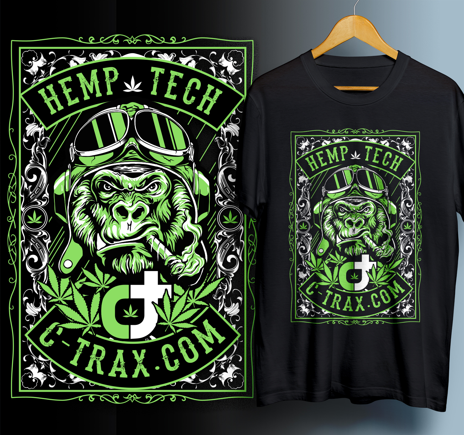 T-Shirt-Design von 99.degree für C-Trax | Design #21949737