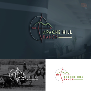  APACHE HILL RANCH | Logo Design by step forward 2