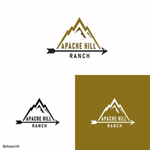 Logo Design by moh.ikra 3 for Apache Hill Ranch | Design #21937055