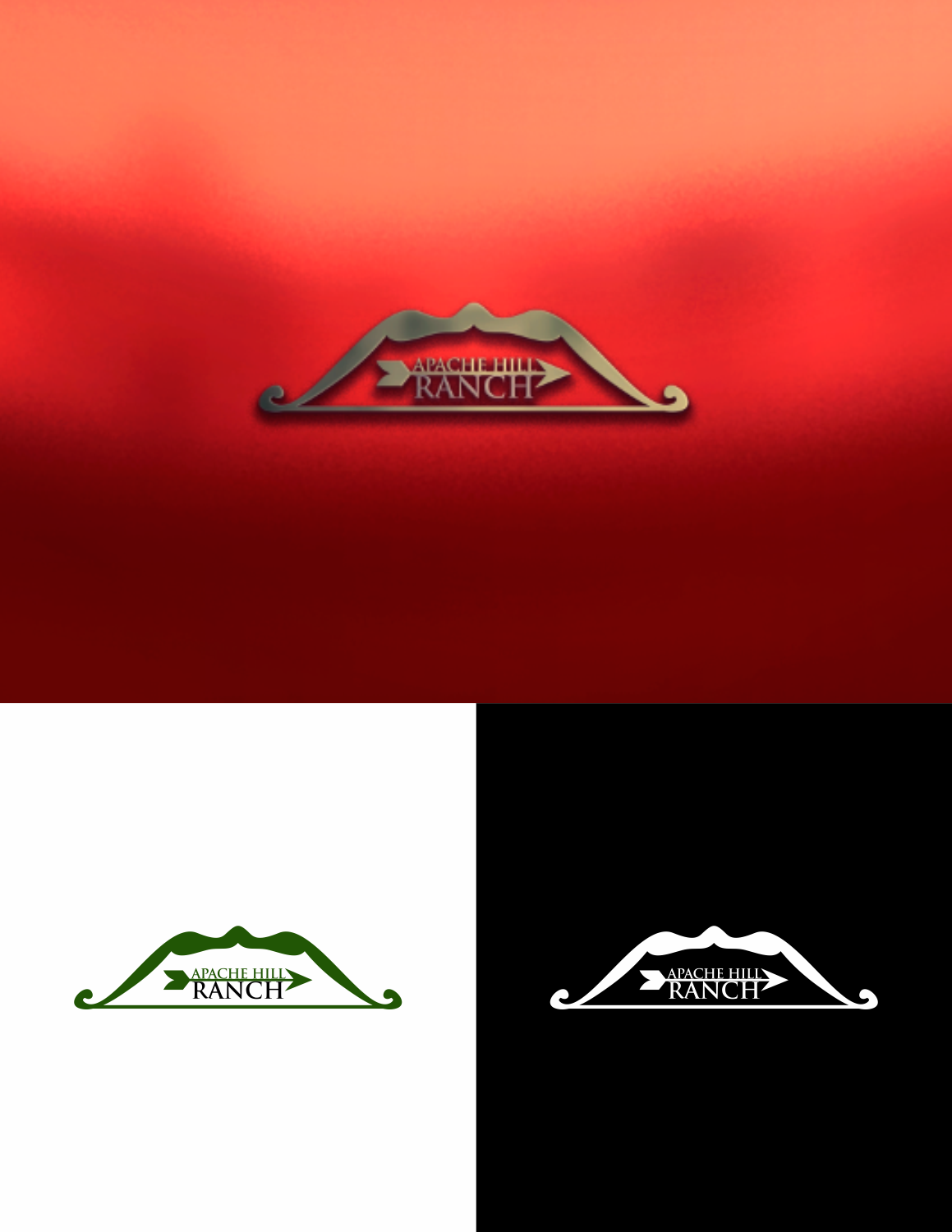Logo Design by Nur Romi for Apache Hill Ranch | Design #21926004