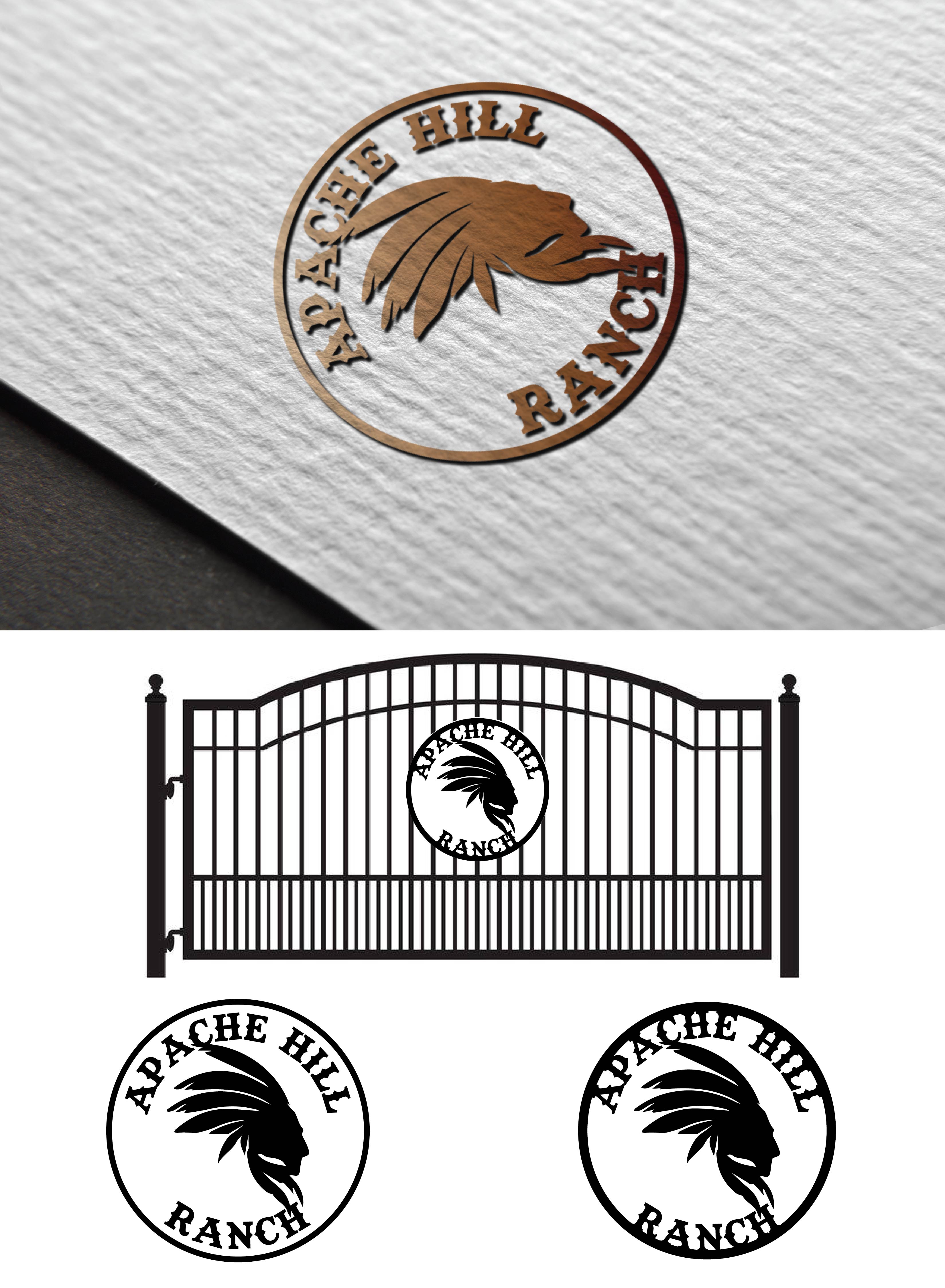 Logo Design by NJD Graphics for Apache Hill Ranch | Design #21917397