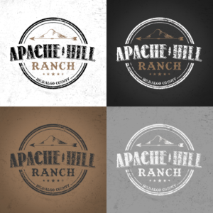 Logo Design by Scott Medwetz for Apache Hill Ranch | Design #21969224