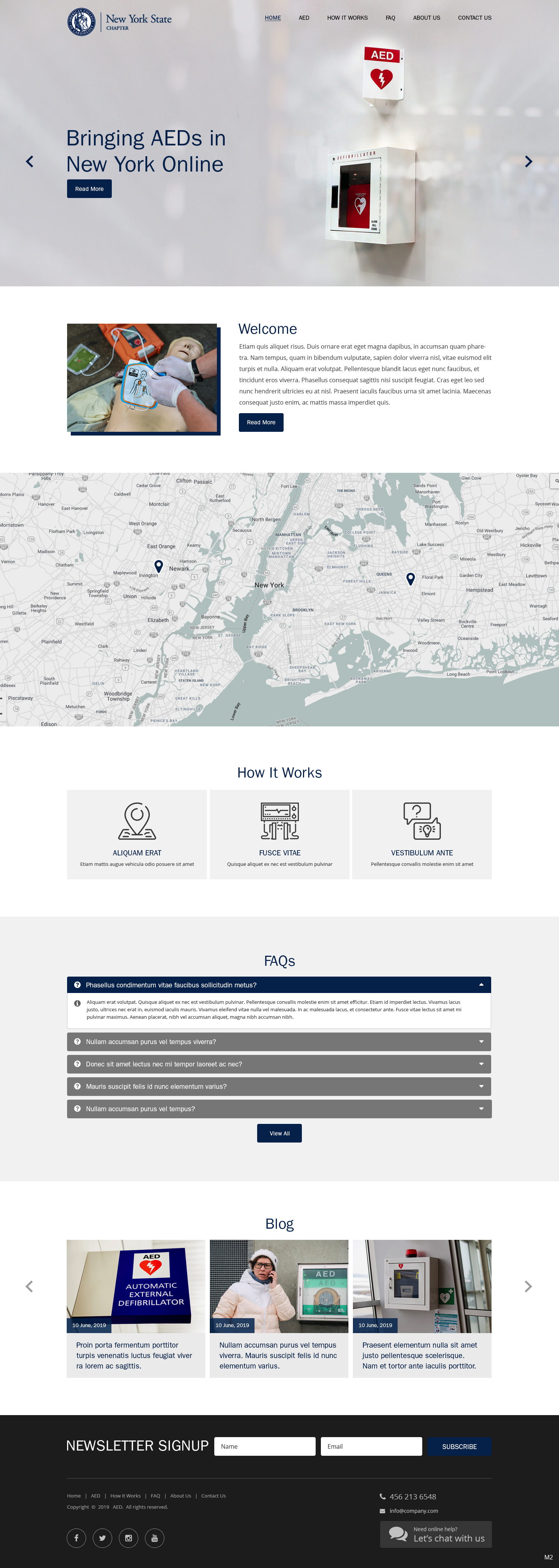 Landing Page Design by pb for The New York Cardiological Society, Inc. | Design #21931105