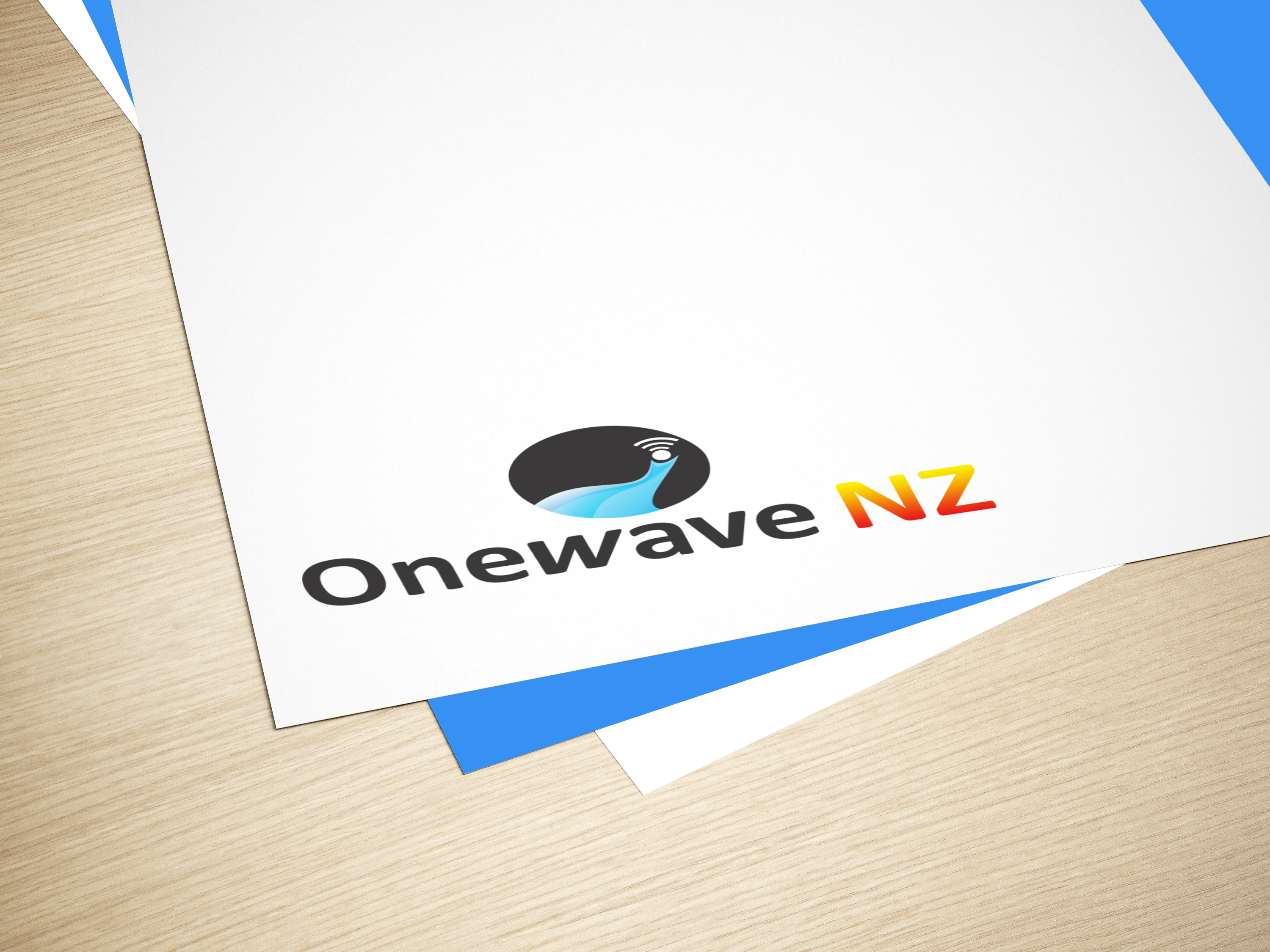 Logo Design by AK2010 for Onewave NZ | Design #21933775