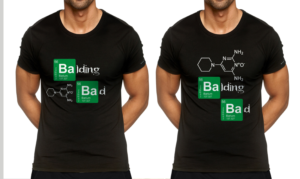 Balding Bad tshirt design | T-shirt Design by juanjoseolivieri
