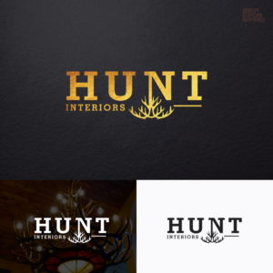 Hunt Interiors | Logo Design by step forward 2