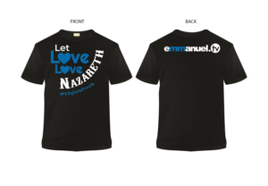 Let Love Lead Nazareth T-Shirt | Diseño de Camiseta por Al Pech