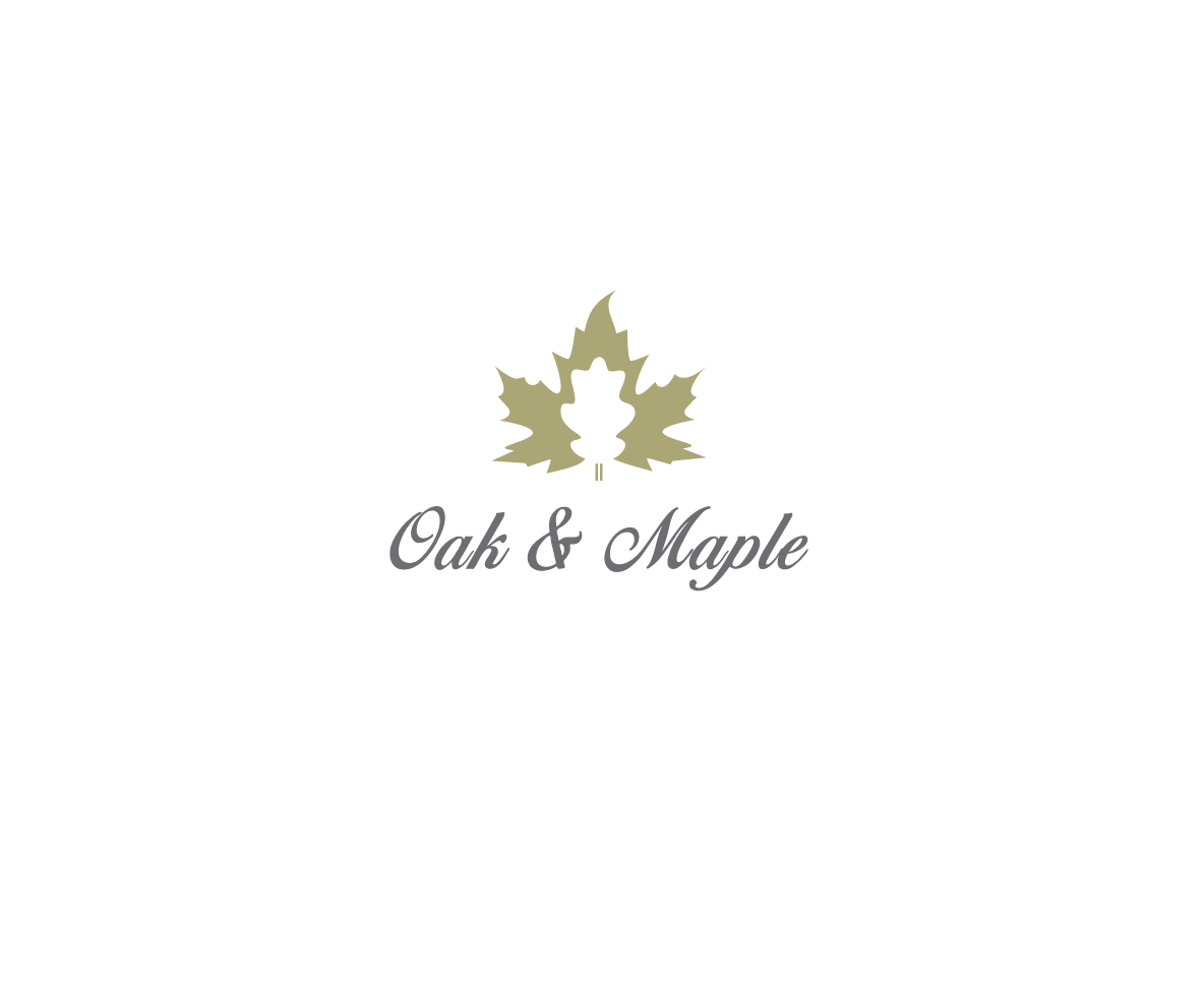 Logo Design by bijuak for Oak & Maple | Design #21934880