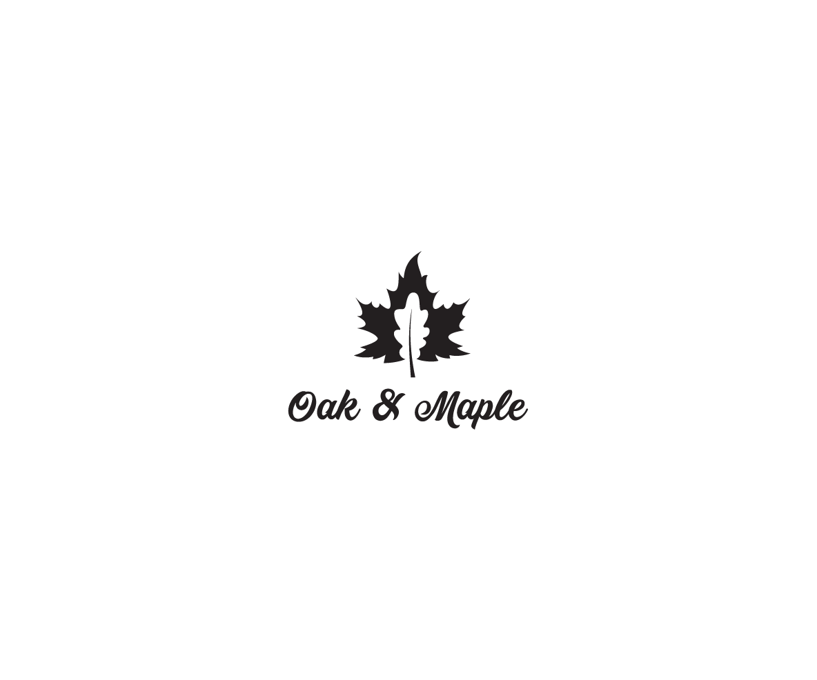 Design de Logo par bijuak pour Oak & Maple | Design #21946642