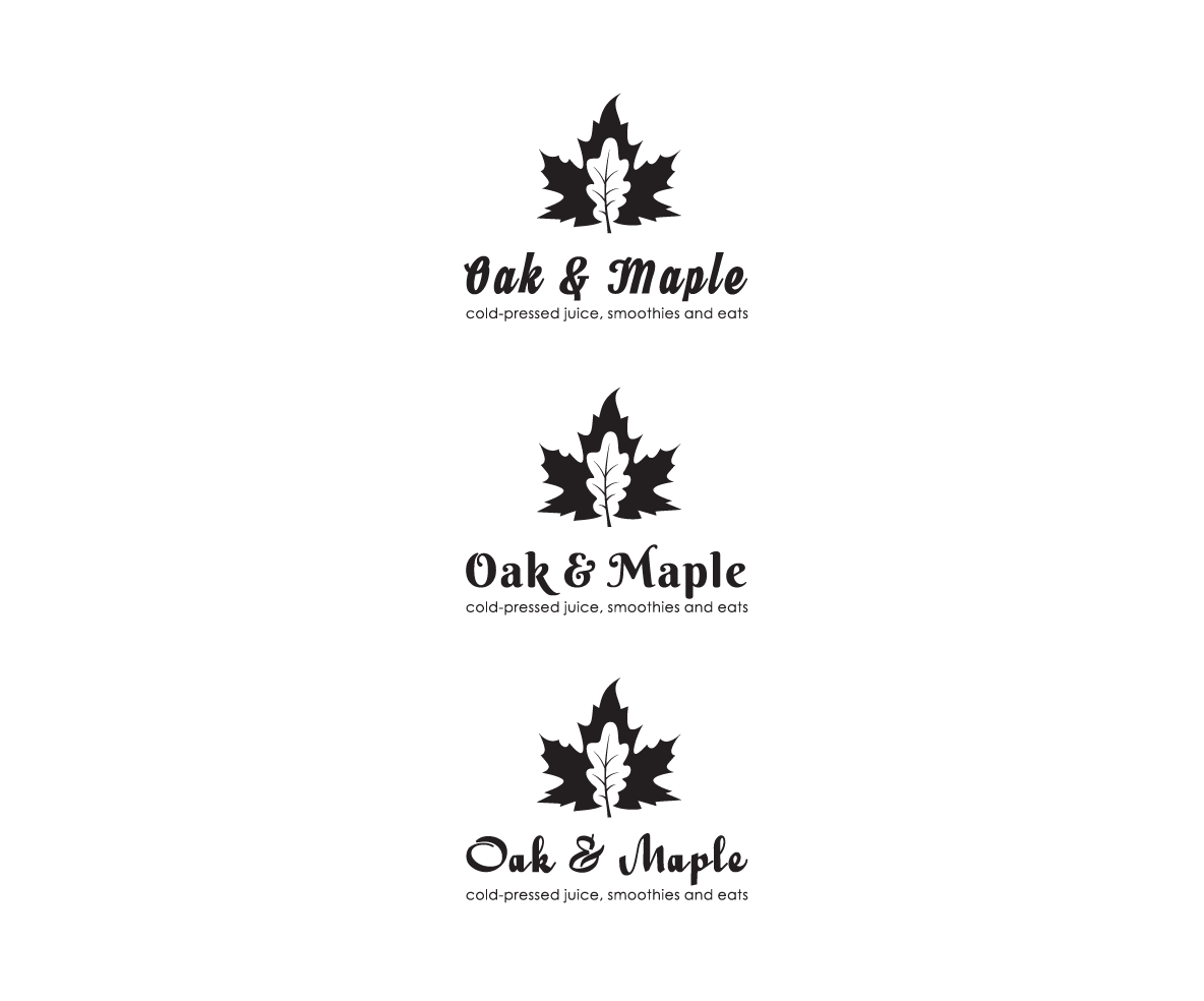 Design de Logo par bijuak pour Oak & Maple | Design #21958177
