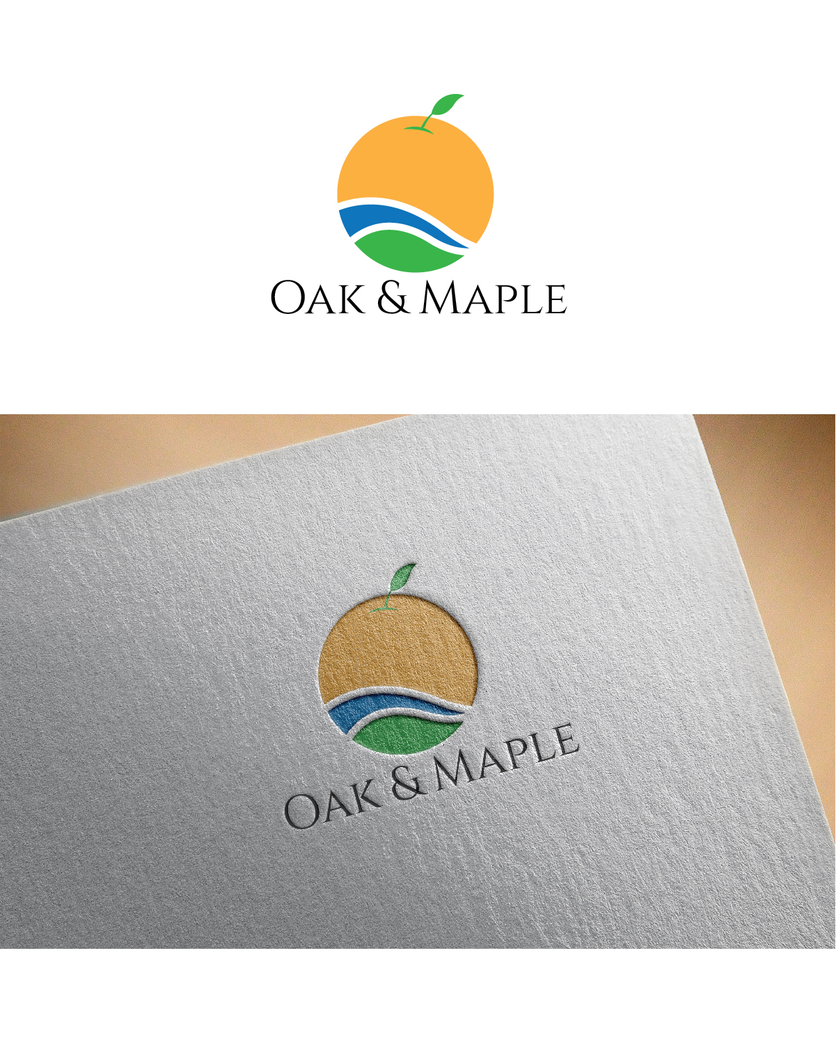 Logo Design by Maxo-Biz for Oak & Maple | Design #21922843