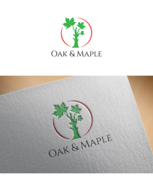 Logo Design by Maxo-Biz for Oak & Maple | Design: #21922844