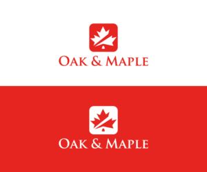 Logo Design by NurDesign for Oak & Maple | Design: #21928047