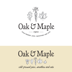 Oak & Maple | Logo Design by Samantha Ward Design