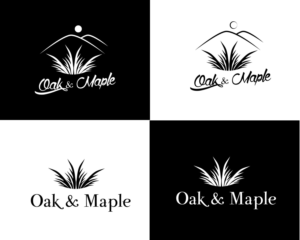 Logo Design by titanium wings for Oak & Maple | Design #21922569