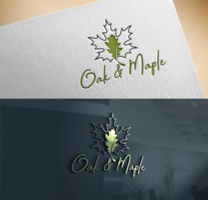 Logo Design by Mono.co for Oak & Maple | Design #21935727